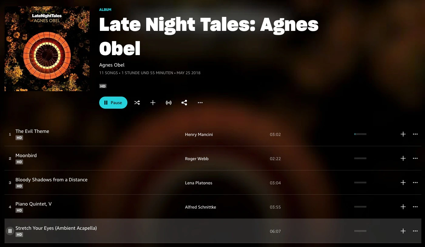 Missing tracks